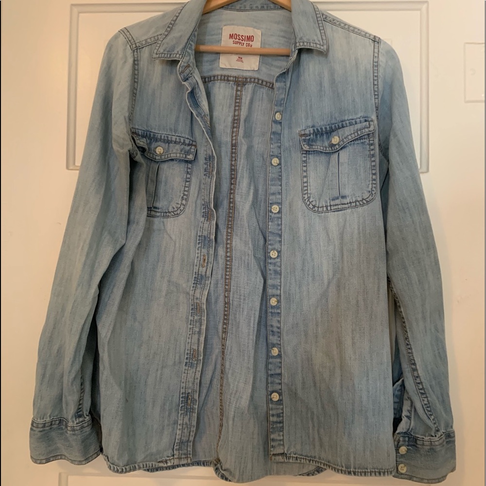 Mossimo Jean Button Down